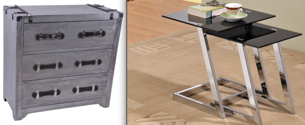 Remix your bedside tables for a unique look you'll adore.