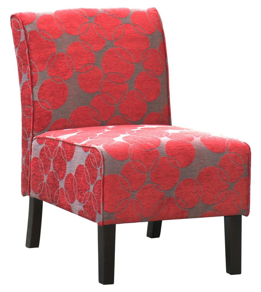 Feminine and sweet, the Lanai Chair in Red is a February staple!