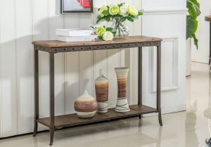 Reclaimed wooden Console Table by inspire