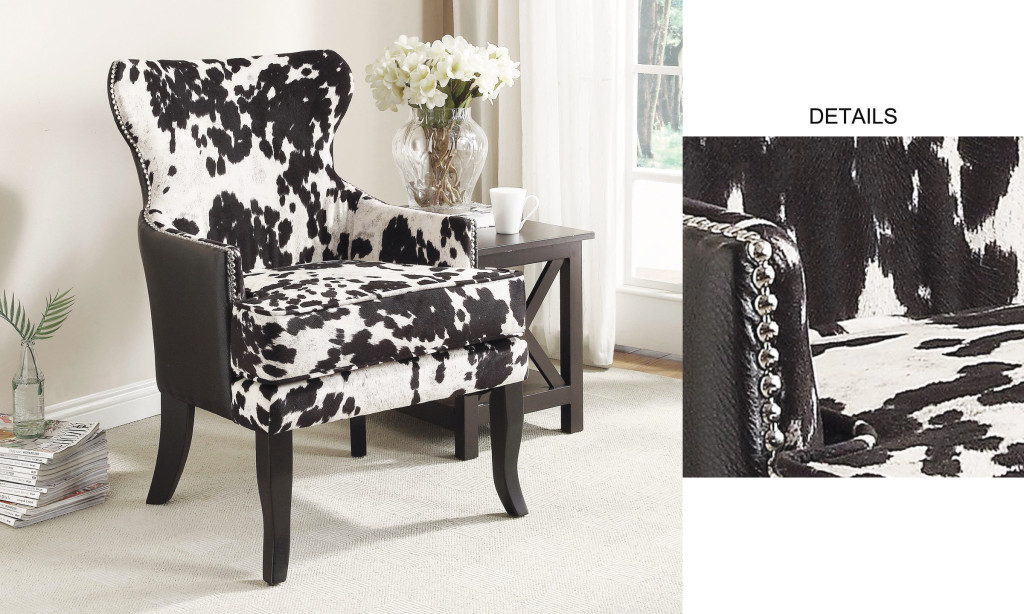 Add some pizazz to your space with a bold animal print.
