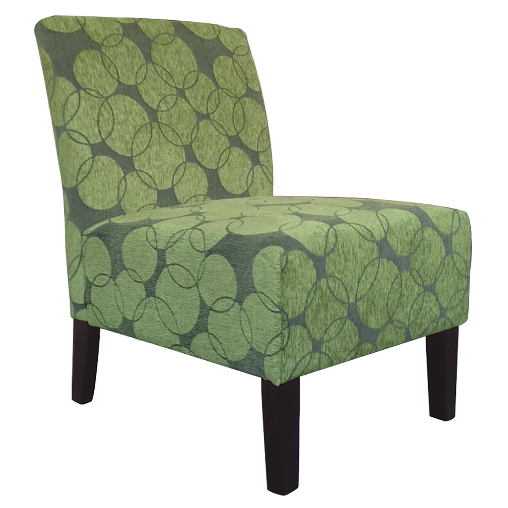 This bold, green pattern is a delight in any space!