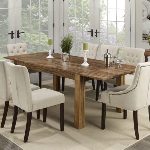 Wooden Dining Table Decor
