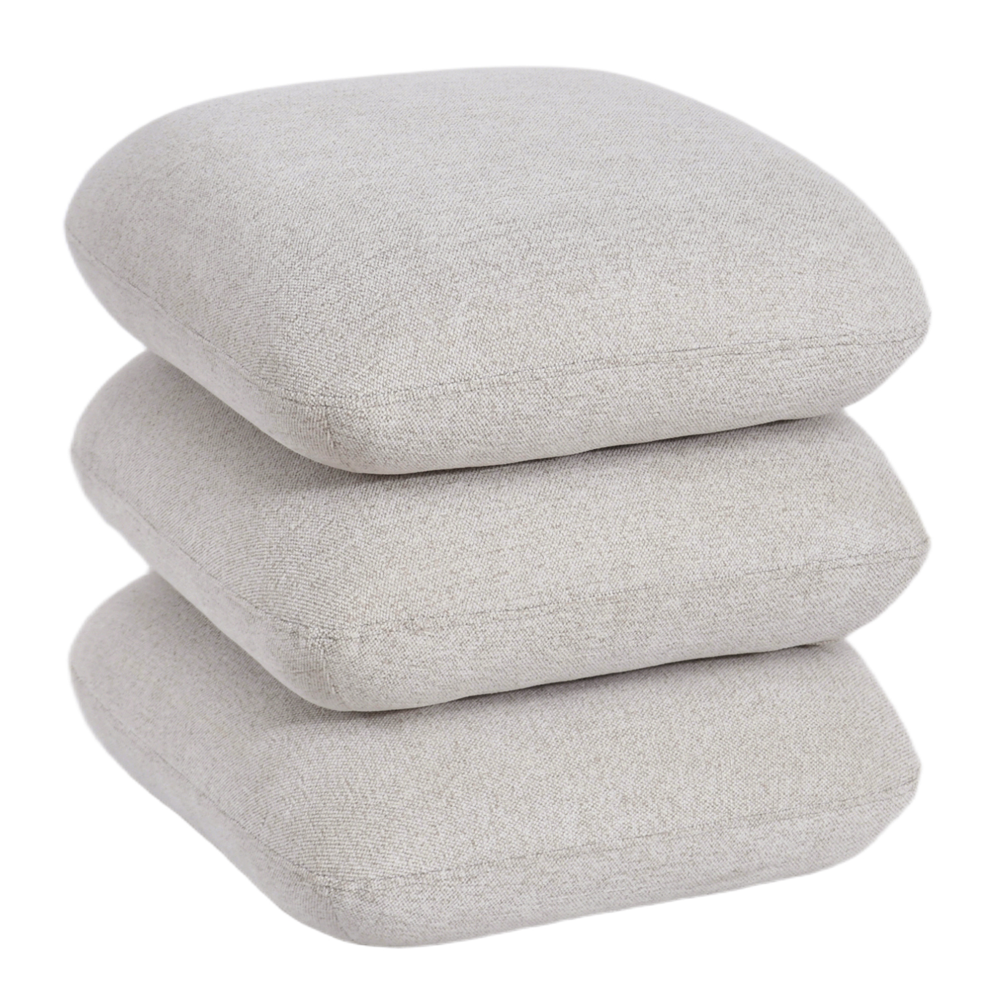 Rylee Square Ottoman in Beige