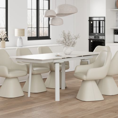 Bellaro Dining Table with Extension, 55