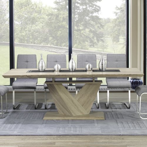 Eclipse Dining Table with Extension, 63