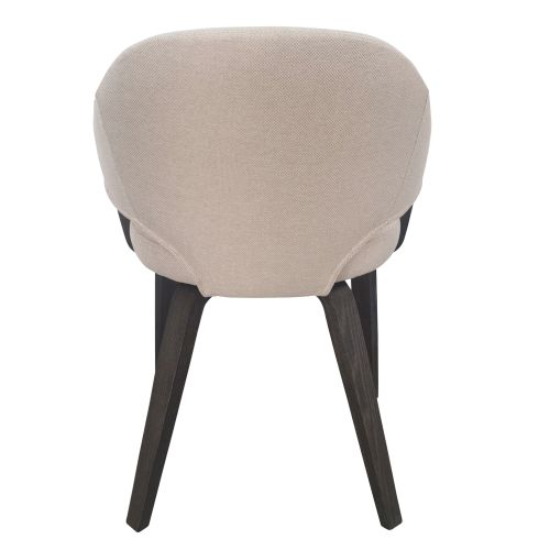 Freya Dining/Lounge Chair, Set of 2 in Toffee and Walnut