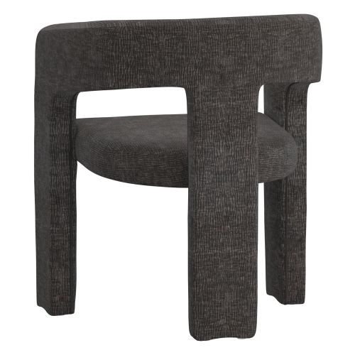 Amara Dining/Lounge Chair, Set of 2 in Charcoal