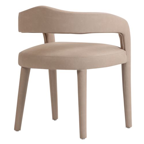 Caden Dining/Lounge Chair, Set of 2 in Beige