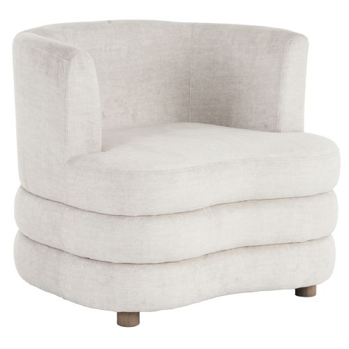 Dorian Accent Chair in Beige