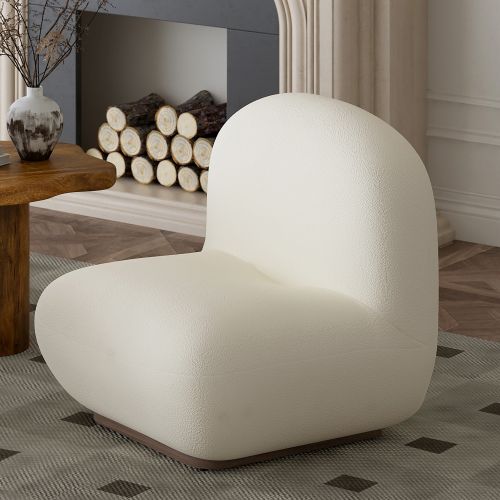 Zilano Accent Chair in Ivory