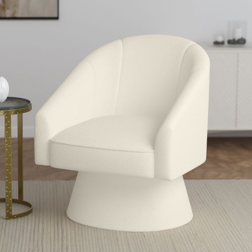 Tilsy Accent Chair in Ivory