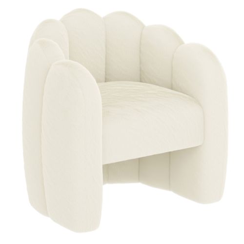 Pandora Accent Chair in Ivory