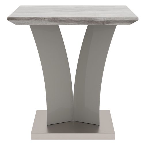 Napoli Accent Table in Light Grey