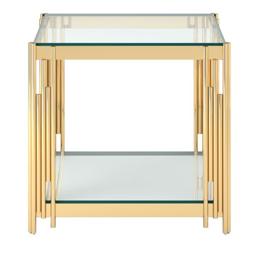 Estrel Large Accent Table in Gold