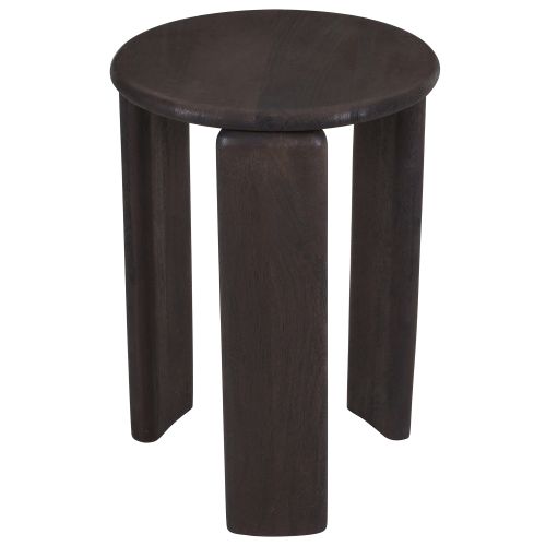 Cabot Round Accent Table in Mocha
