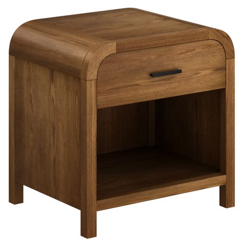 Bowman 1 Drawer Accent Table in Walnut