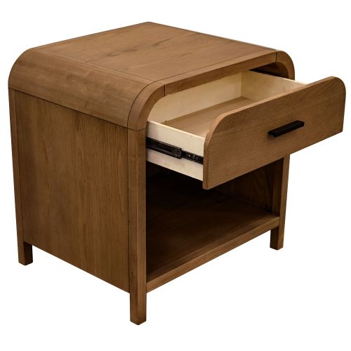 Bowman 1 Drawer Accent Table in Walnut