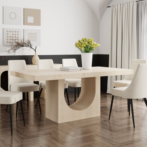 Aurelia Rectangular Dining Table, 71