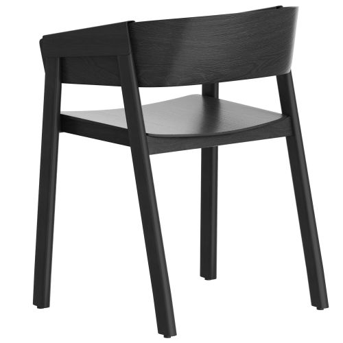 Mateo Dining/Lounge Chair, Set of 2 in Black