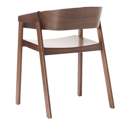 Mateo Dining/Lounge Chair, Set of 2 in Walnut