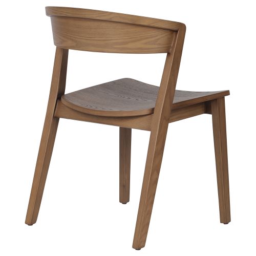 Nicco Dining/Lounge Chair, Set of 2 in Walnut