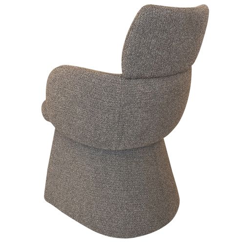 Titani Dining/Lounge Chair in Brown