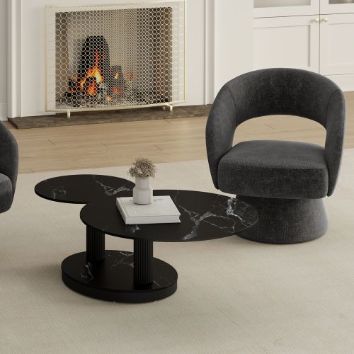 Elara Coffee Table in Black