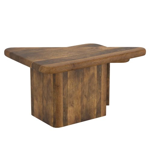 Draco 2pc Coffee Table Set in Walnut