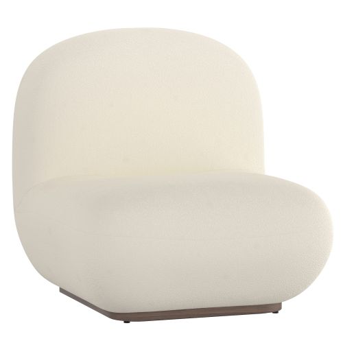 Zilano Accent Chair in Ivory