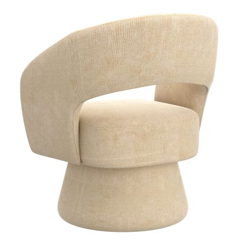 Santo Accent Chair in Beige